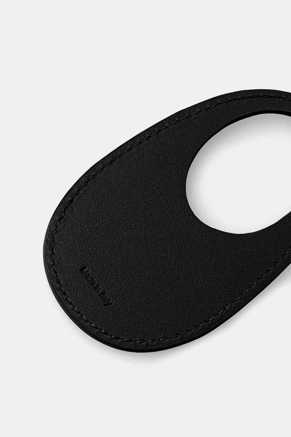 Coperni breloc de piele Swipe Keychain COPSLG02F6043 negru AW25
