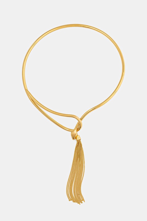Elisabetta Franchi collana altro oro CO55B57E2