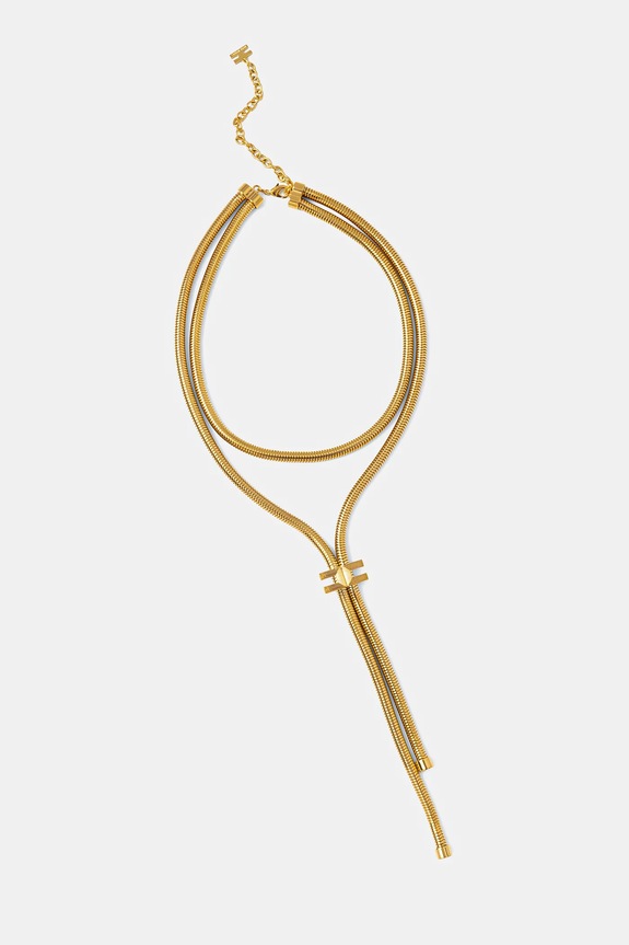Elisabetta Franchi collana altro oro CO57A57E2