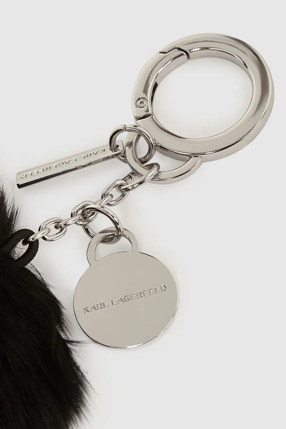 Μπρελόκ Karl Lagerfeld K/CIRCLE K/CIRCLE μαύρο A4W50068