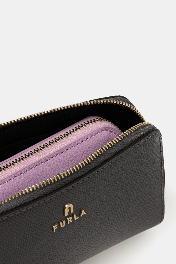 Kožna kozmetička torbica Furla 2-pack siva WE00453.ARE000.4313S