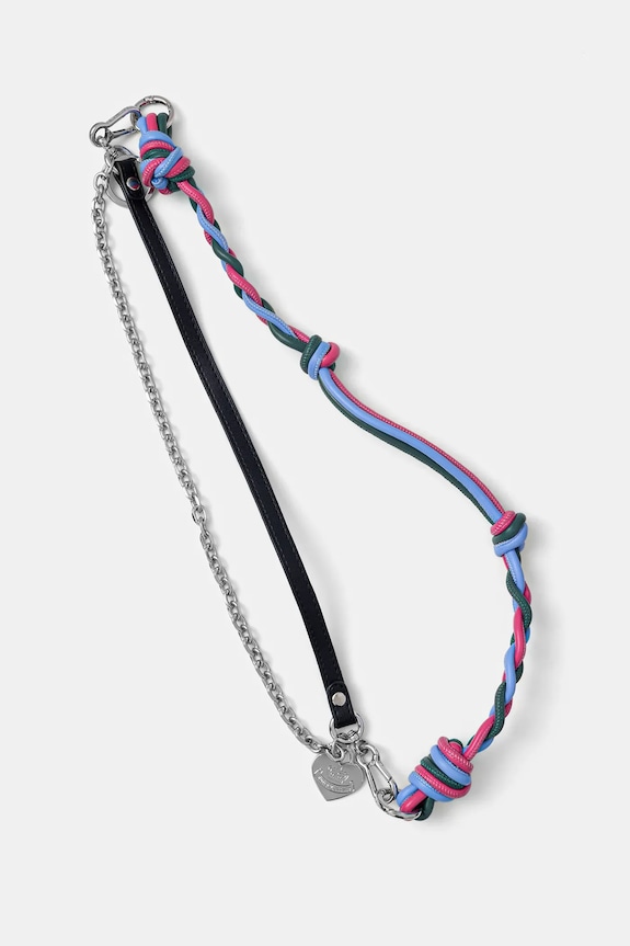 Kľúčenka Juicy Couture Twist strieborná AIJ1K8616WDZ