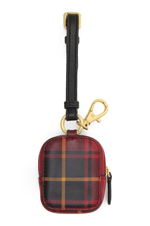 Kožená kľúčenka Lauren Ralph Lauren 432981194 čierna AW25