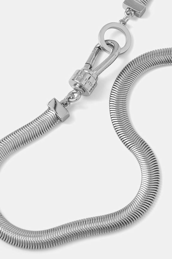 AllSaints collana 37546622RHO040 argento AW25