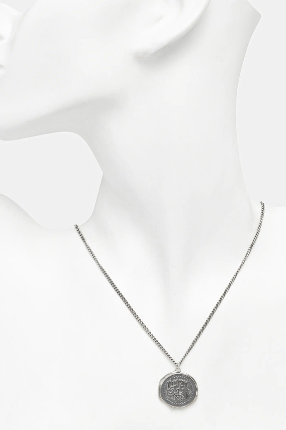 Carhartt WIP silver necklace Hackwork Pendant silver I035851.95XX
