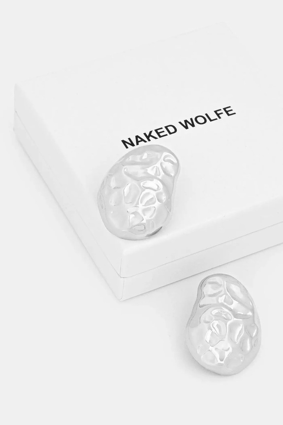 Doplnky Náušnice Naked Wolfe Evanna Evanna.Silver strieborná