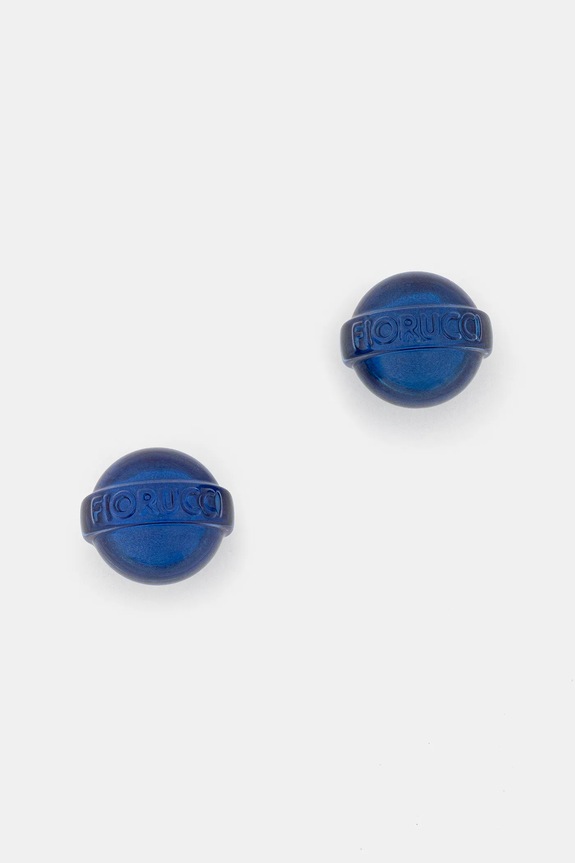 Náušnice klipsne Fiorucci Mini Lollipop ostatné modrá U01FPAJE145PT01BL06