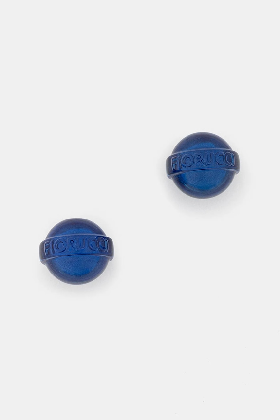 Náušnice klipsne Fiorucci Mini Lollipop ostatné modrá U01FPAJE145PT01BL06