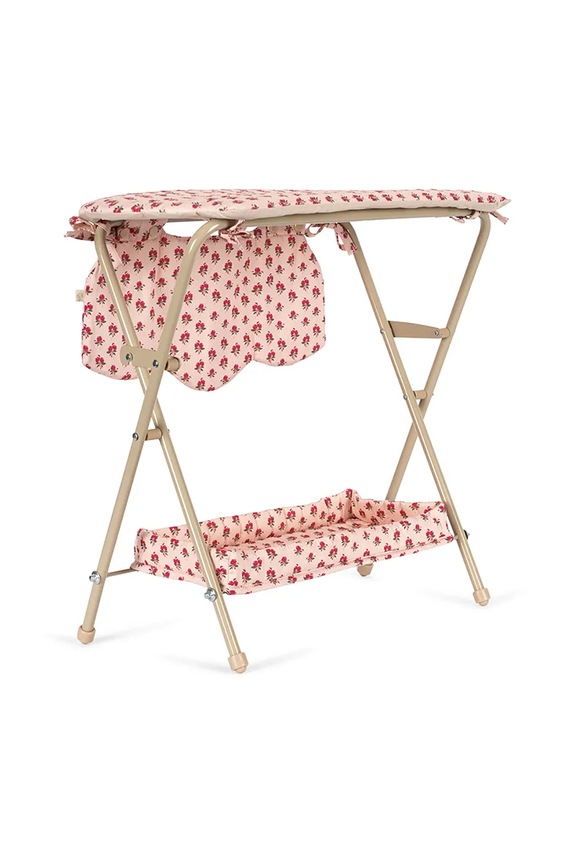 Konges Sløjd fasciatoio per bambole DOLL CHANGING TABLE KS103774.9BYA rosa AW25