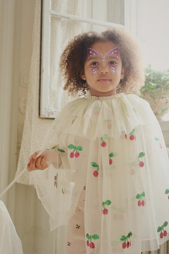 Dječji kostim Konges Sløjd GLITTER FAIRY COSTUME bež KS103821.9BYA