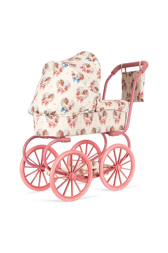 Konges Sløjd cărucior de păpuși MINNIE TWINKLE DOLL PRAM bej KS103923.9BYA