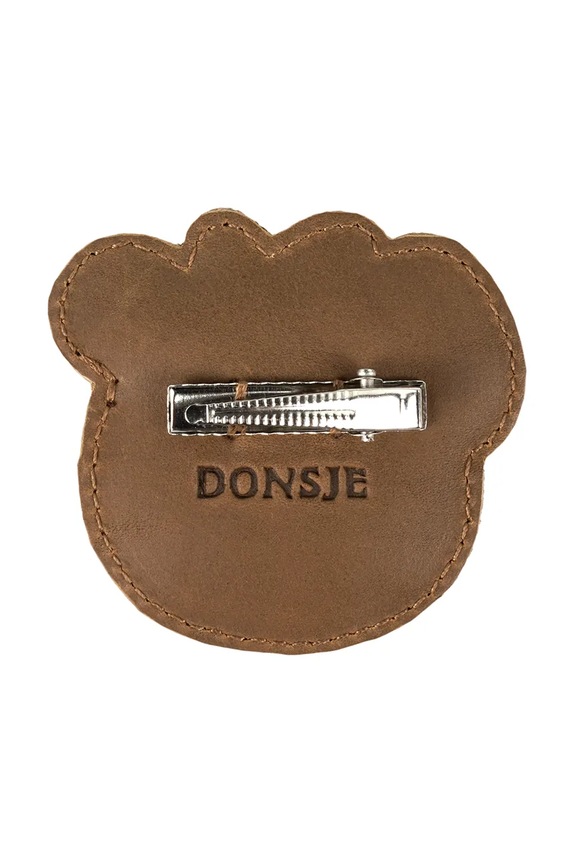 Donsje agrafă de păr copii Stanzen Clip Cowboy Bear 6031301 maro AW25