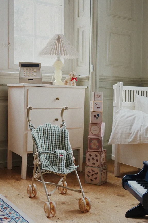 Konges Sløjd wózek dla lalek CHEEKY DOLL STROLLER zielony KS104250.9BYA