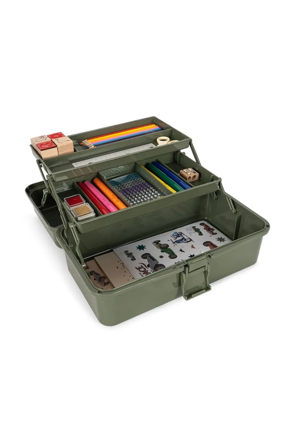 Kreativni set za djecu Konges Sløjd CREATIVE ART CADDY zelena KS103767.9BYA