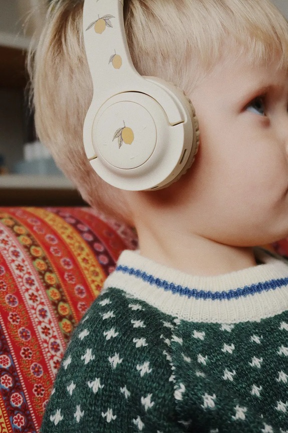 Παιδικά ασύρματα ακουστικά in-ear Konges Sløjd HEADPHONES μπεζ KS103827.9BYA
