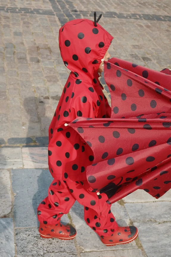 Detský dáždnik Konges Sløjd LADY DOT UMBRELLA KS103493.9BYA