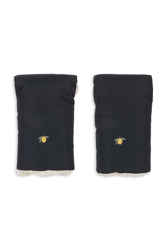 Rukavice Konges Sløjd NOHR STROLLER MITTENS crna KS103519.9BYA