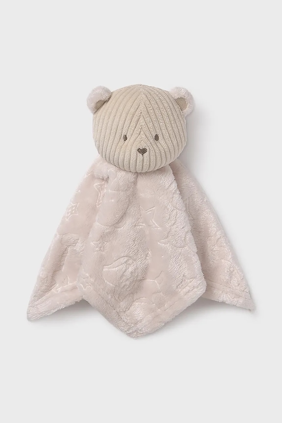 Dekica i plišana igračka za bebe Mayoral Newborn 9957.2E.Newborn.9BYA bež