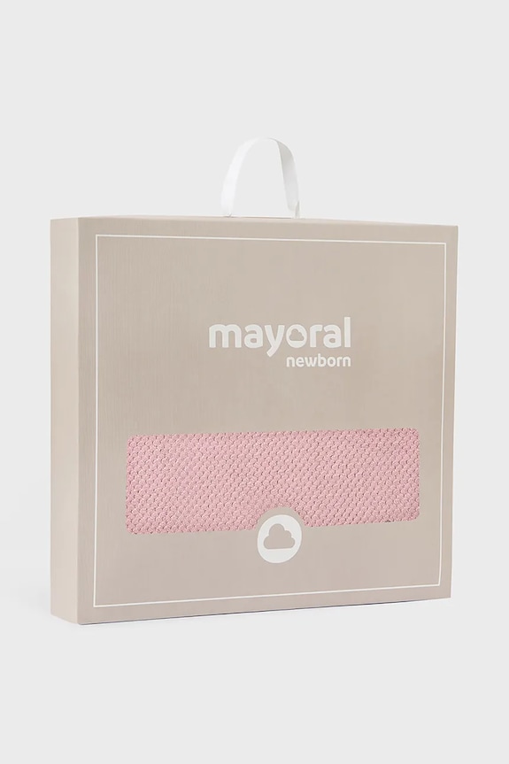 Κουβέρτα μωρού Mayoral Newborn 9959.2F.Newborn.9BYA ροζ