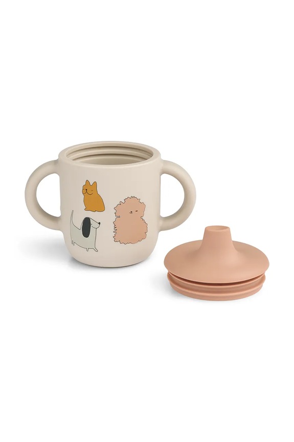 Detský hrnček Liewood Neil Sippy Cup LW13060.9BYA béžová AW25