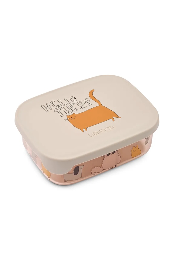 Liewood pojemnik na jedzenie dla dzieci Arthur Tritan Lunchbox LW19687.9BYA beżowy AW25