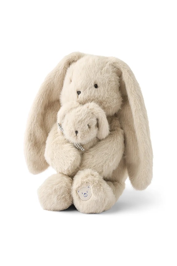 Liewood jucărie de pluș Berto Mommy & Me Rabbit Teddy 2-pack LW20373.9BYA bej AW25