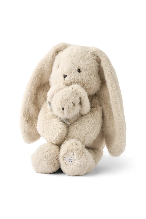 Liewood jucărie de pluș Berto Mommy & Me Rabbit Teddy 2-pack LW20373.9BYA bej AW25