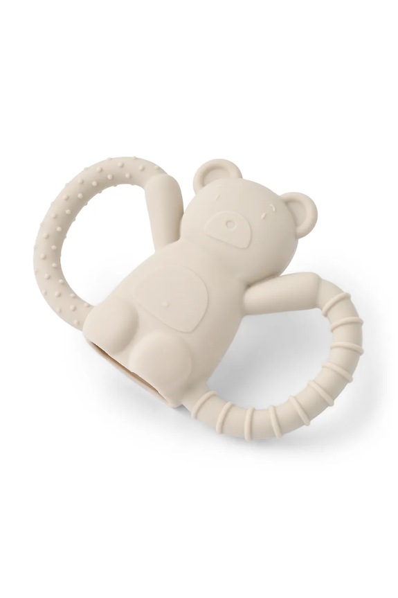 Detské hryzátko Liewood Magdalene Mr Bear Teether béžová LW20175.9BYA