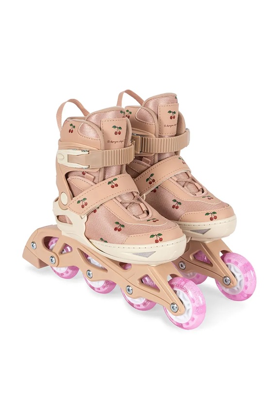 Konges Sløjd rolki dziecięce LIGHT UP ROLLER SKATES pomarańczowy KS104417.9BYA