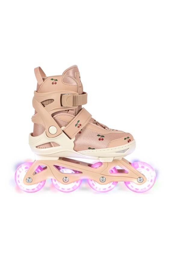 Konges Sløjd rolki dziecięce LIGHT UP ROLLER SKATES pomarańczowy KS104417.9BYA