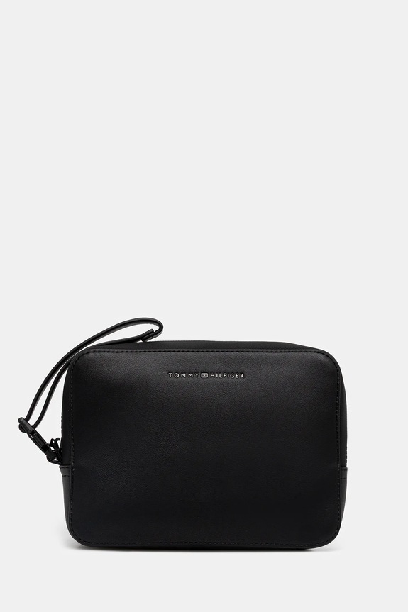 Tommy Hilfiger borsa da toilette nero AM0AM13527