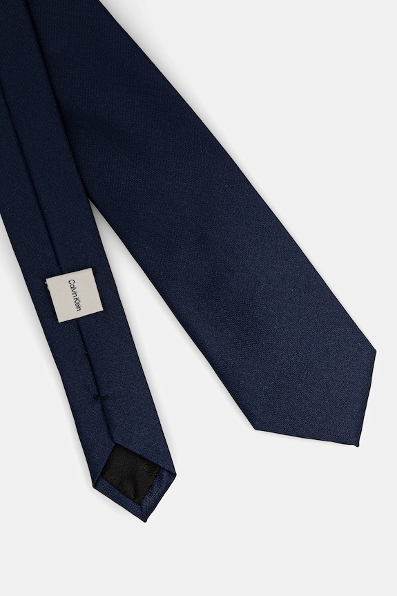 Calvin Klein cravatta con seta CK2111E001 blu navy AW25