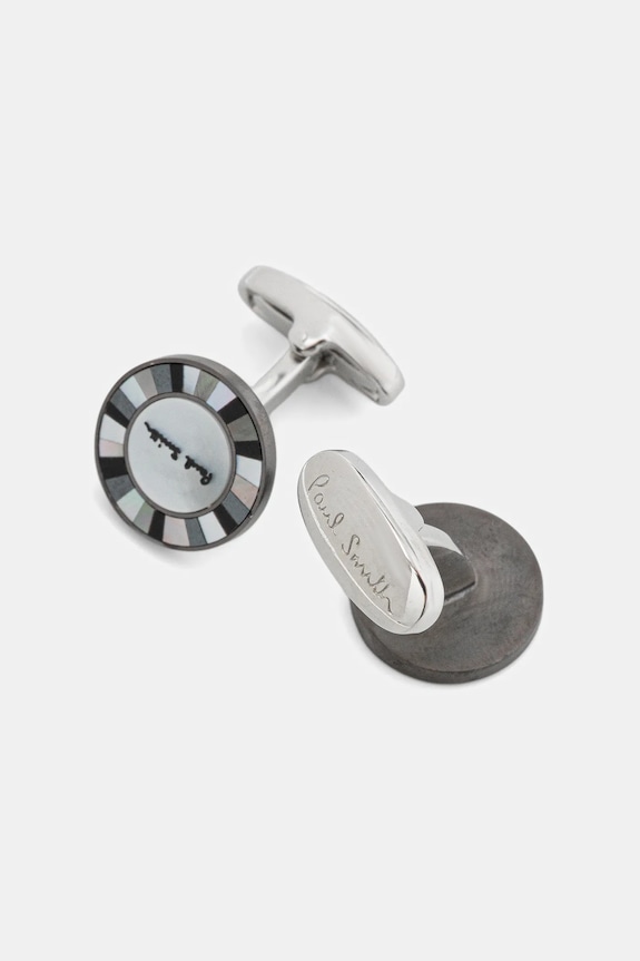 Paul Smith butoni M1A.CUFF.TMOPL argintiu AA00