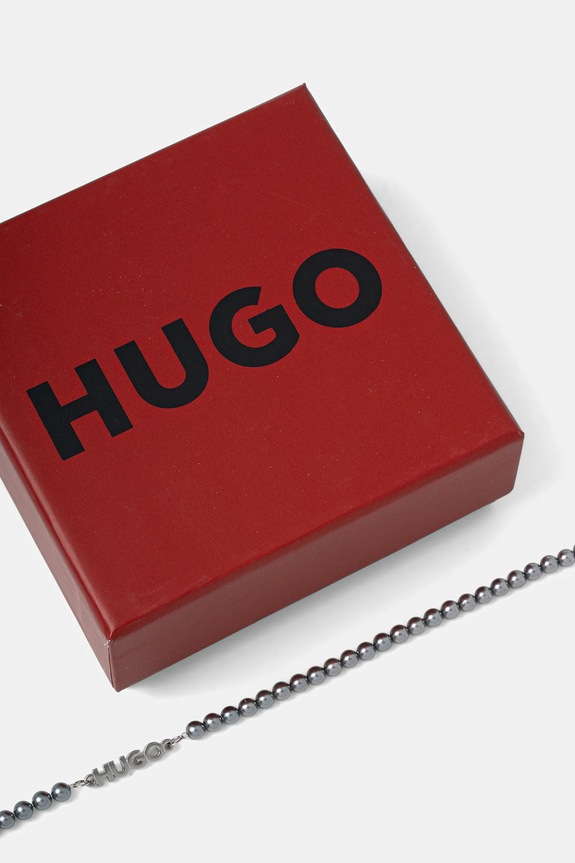 Kiegészítők HUGO nyaklánc 50544522 szürke