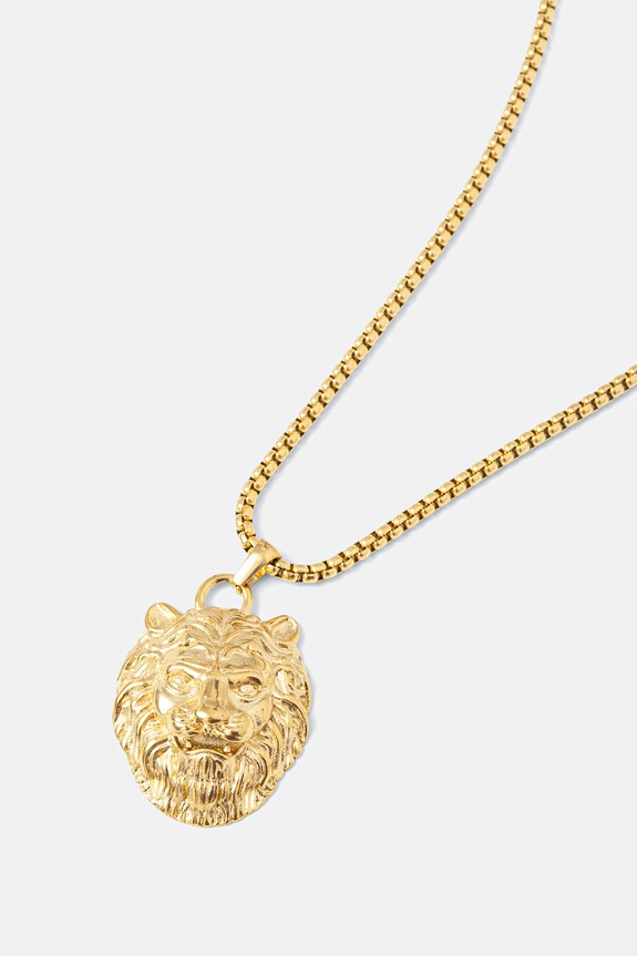 Guess naszyjnik LION KING JUMN01.387JW złoty AA00