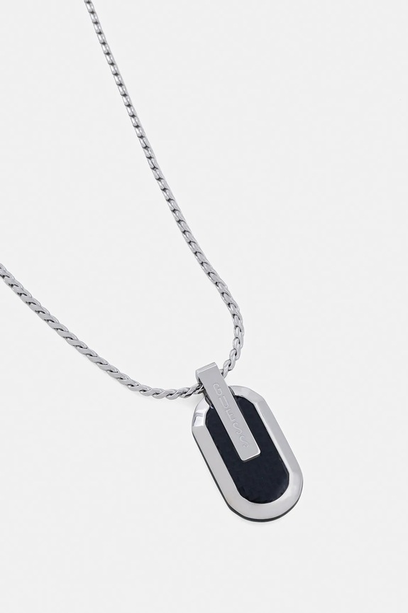 Guess colier RACER TAG JUMN04.043JW argintiu AA00