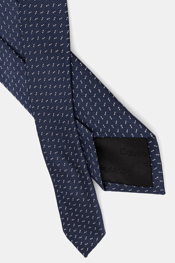 Calvin Klein Γραβάτα ανδρική από μετάξι CK2111E004 μπλε SS26