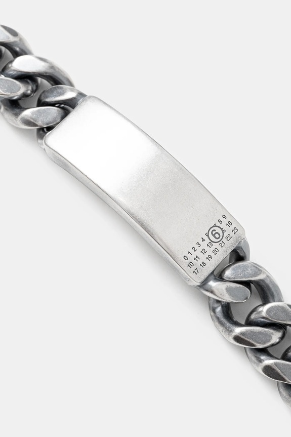 MM6 Maison Margiela bracelet SM7UY0094.P8601.954 silver AW25