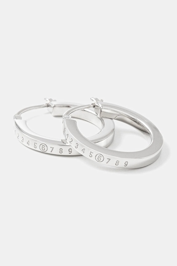 MM6 Maison Margiela fülbevaló SM7VG0101.SV0310.951 ezüst AW25