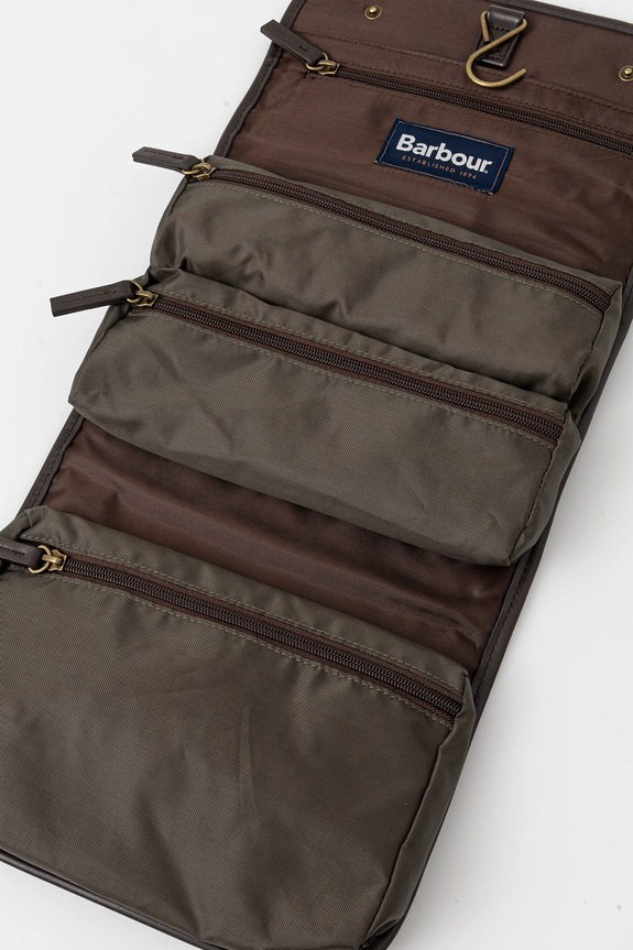 Barbour kozmetikai táska zöld MAC0398