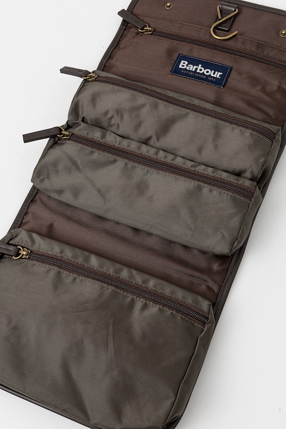 Barbour kozmetikai táska zöld MAC0398