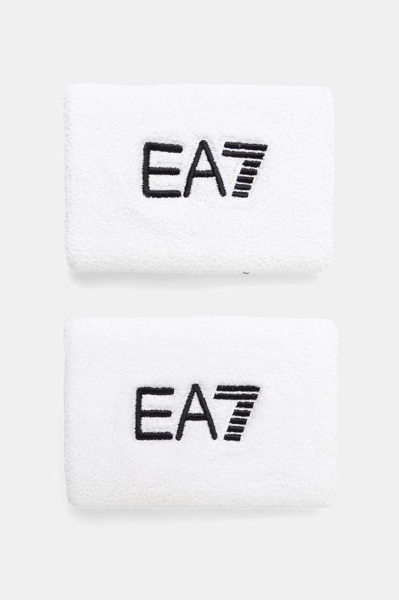 EA7 Emporio Armani opaski na nadgarstek 2-pack biały AF18706.7X000349