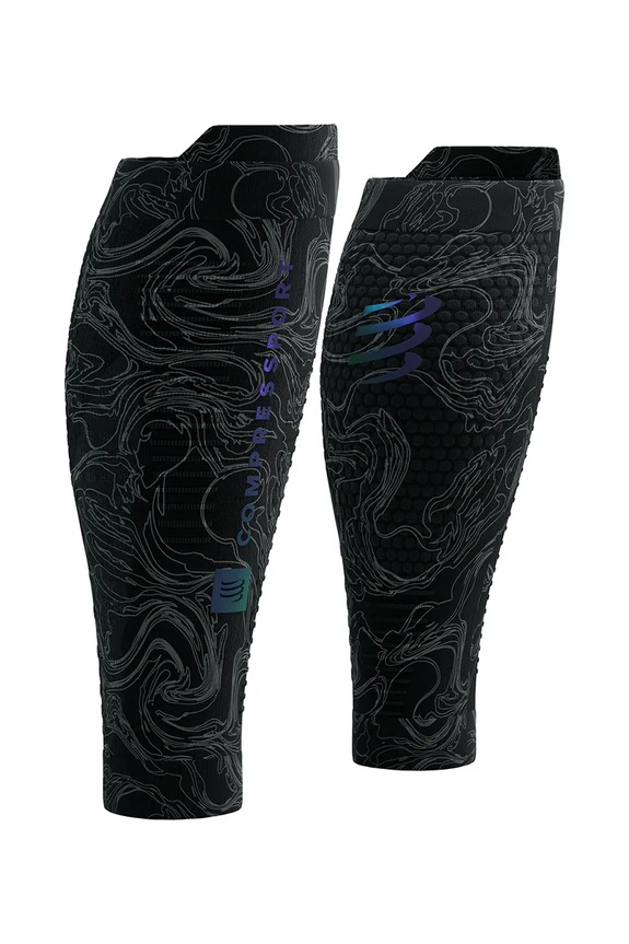 Compressport manicotti a compressione per polpacci R2 3.0 nero CCSU110
