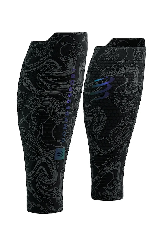 Compressport manicotti a compressione per polpacci R2 3.0 nero CCSU110