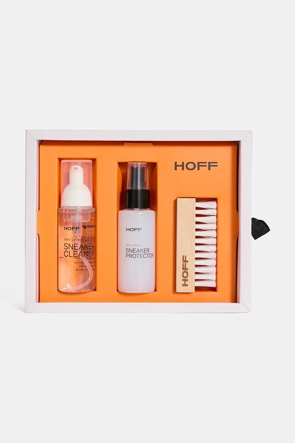 Hoff kit per la cura delle scarpe CLEANING SPRAY bianco 12599008