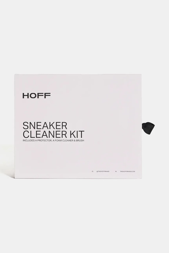 Hoff kit per la cura delle scarpe CLEANING SPRAY 12599008 bianco AW25