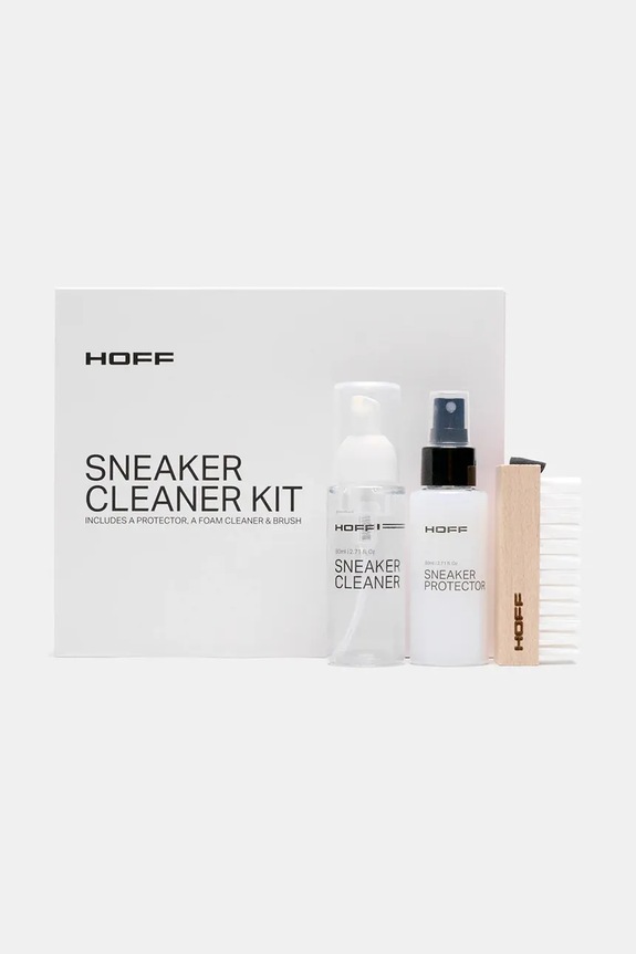 Hoff kit per la cura delle scarpe CLEANING SPRAY 12599008 bianco