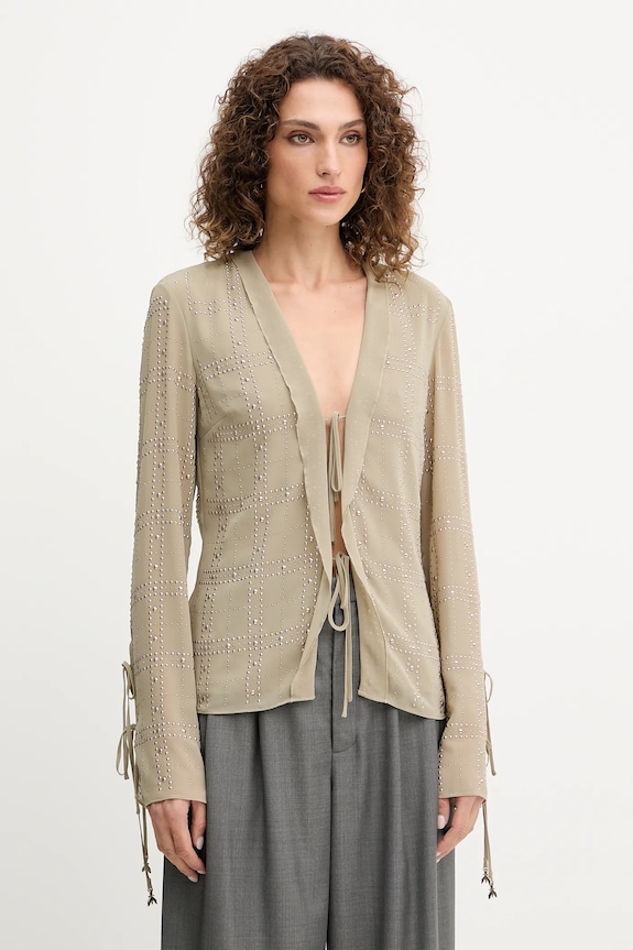 Patrizia Pepe bluzka casual beżowy 8C0807.A635