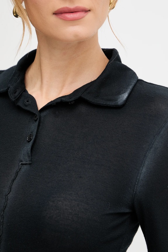 Μπλουζάκι Patrizia Pepe 8M1723.J327 μαύρο