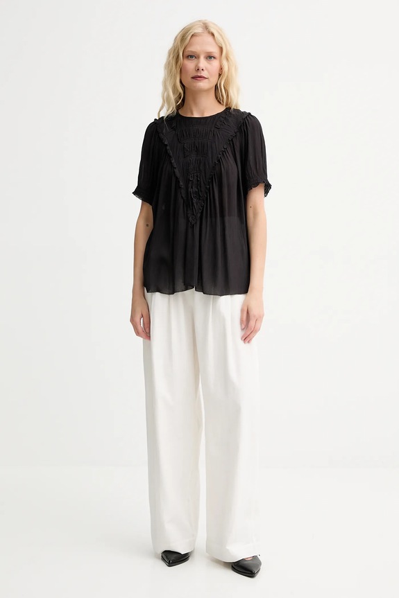MUNTHE bluză PERILLA 252100025231 negru AW25